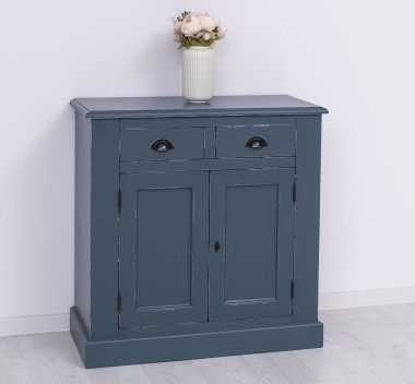 Bufet cu 2 usi, 2 sertare, BAS de la Rustic Butique PS70BAS - Culoare_P051A - VOPSIT ANTICHIZAT