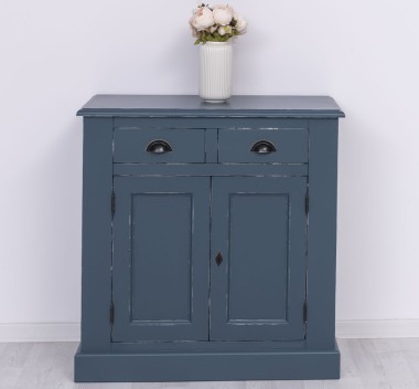 Bufet cu 2 usi, 2 sertare, BAS de la Rustic Butique PS70BAS - Culoare_P051A - VOPSIT ANTICHIZAT