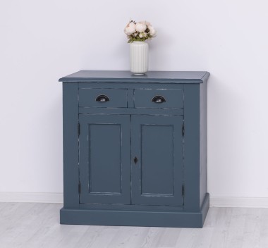 Bufet cu 2 usi, 2 sertare, BAS de la Rustic Butique PS70BAS - Culoare_P051A - VOPSIT ANTICHIZAT