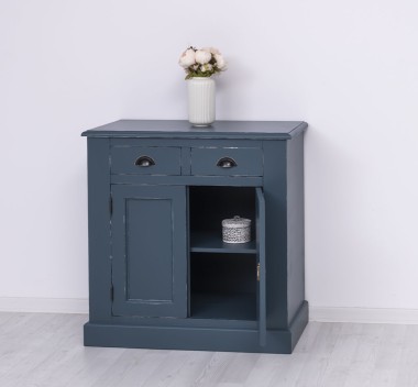 Bufet cu 2 usi, 2 sertare, BAS de la Rustic Butique PS70BAS - Culoare_P051A - VOPSIT ANTICHIZAT