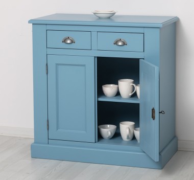 Bufet cu 2 usi, 2 sertare, BAS de la Rustic Butique PS70BAS - Culoare_P053 - VOPSIT