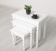 Set 3 mese cafea de la Rustic Butique PS80 - Culoare_P004 - VOPSIT