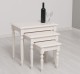 Set 3 mese cafea de la Rustic Butique PS80 - Culoare_P015 - VOPSIT