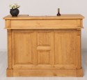 Mic mobilier cafenea 140 blat din pin - Culoare_P002 - CERUIT de la Rustic Butique OUTPS1003 - Culoare_P002 - CERUIT