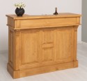 Mic mobilier cafenea 140 blat din pin - Culoare_P002 - CERUIT de la Rustic Butique OUTPS1003 - Culoare_P002 - CERUIT