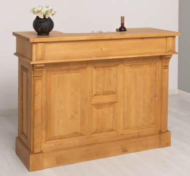 Mic mobilier cafenea 140 blat din pin - Culoare_P002 - CERUIT de la Rustic Butique OUTPS1003 - Culoare_P002 - CERUIT
