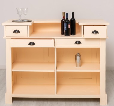 Mic mobilier cafenea 140 blat din pin - Culoare_P025 - VOPSIT de la Rustic Butique OUTPS1003 - Culoare_P025 - VOPSIT