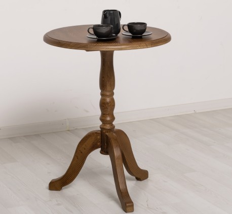Masa rotunda de cafea - Culoare_P084 - LACUIT & VOPSIT de la Rustic Butique OUTPS400 - Culoare_P084 - LACUTI & VOPSIT