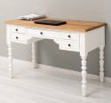 Birou blat stejar - Culoare Top_P093 - Culoare Corp_P039 - DUBLU COLOR de la Rustic Butique OUTPS81 - Culoare Top_P093 - Culoare Corp_P039 - DUBLU COLOR