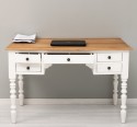 Birou blat stejar - Culoare Top_P093 - Culoare Corp_P039 - DUBLU COLOR de la Rustic Butique OUTPS81 - Culoare Top_P093 - Culoare Corp_P039 - DUBLU COLOR