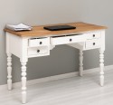 Birou blat stejar - Culoare Top_P093 - Culoare Corp_P039 - DUBLU COLOR de la Rustic Butique OUTPS81 - Culoare Top_P093 - Culoare Corp_P039 - DUBLU COLOR