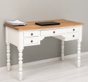 Birou blat stejar - Culoare Top_P093 - Culoare Corp_P039 - DUBLU COLOR de la Rustic Butique OUTPS81 - Culoare Top_P093 - Culoare Corp_P039 - DUBLU COLOR