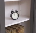 Vitrina cu 2+2 usi, Colectia Directoire de la Rustic Butique PS177 - Culoare Ext._P022 / Culoare Int._P015 - DUBLU COLOR