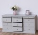 Comoda cu 9 sertare de la Rustic Butique PS104 - Culoare_P013A - VOPSIT ANTICHIZAT