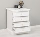Noptiera cu 5 sertare cu sine cu dimensiuni 60x45x74 - Culoare_P004 - VOPSIT de la Rustic Butique OUTPS21268 - Culoare_P004 - VOPSIT