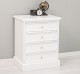 Noptiera cu 5 sertare cu sine cu dimensiuni 60x45x74 - Culoare_P004 - VOPSIT de la Rustic Butique OUTPS21268 - Culoare_P004 - VOPSIT