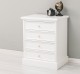 Noptiera cu 5 sertare cu sine cu dimensiuni 60x45x74 - Culoare_P004 - VOPSIT de la Rustic Butique OUTPS21268 - Culoare_P004 - VOPSIT