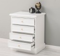 Noptiera cu 5 sertare cu sine cu dimensiuni 60x45x74 - Culoare_P004 - VOPSIT de la Rustic Butique OUTPS21268 - Culoare_P004 - VOPSIT