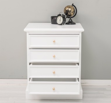 Noptiera cu 5 sertare cu sine cu dimensiuni 60x45x74 - Culoare_P004 - VOPSIT de la Rustic Butique OUTPS21268 - Culoare_P004 - VOPSIT