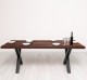Masa cu picioare metal cu dim. 210x90x5,5 cu picioare metalice - Culoare_P083 - PERIAT ADANC de la Rustic Butique OUT21373 - Culoare_P083 - PERIAT ADANC