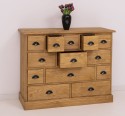 Comoda cu 13 sertare de la Rustic Butique PS103 - Culoare_P002 - CERUIT