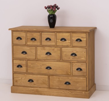 Comoda cu 13 sertare de la Rustic Butique PS103 - Culoare_P002 - CERUIT