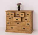Comoda cu 13 sertare de la Rustic Butique PS103 - Culoare_P002 - CERUIT
