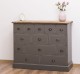 Comoda cu 13 sertare de la Rustic Butique PS103 - Culoare Top_P064 - Culoare Corp_P024++P022A - TRIPLU COLOR