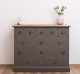 Comoda cu 13 sertare de la Rustic Butique PS103 - Culoare Top_P064 - Culoare Corp_P024++P022A - TRIPLU COLOR