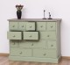 Comoda cu 13 sertare de la Rustic Butique PS103 - Culoare Top_P037 - Culoare Corp_P054 - DUBLU COLOR