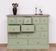 Comoda cu 13 sertare de la Rustic Butique PS103 - Culoare Top_P037 - Culoare Corp_P054 - DUBLU COLOR