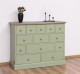 Comoda cu 13 sertare de la Rustic Butique PS103 - Culoare Top_P037 - Culoare Corp_P054 - DUBLU COLOR