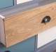 Comoda cu 13 sertare de la Rustic Butique PS103 - Culoare Top_P001 - Culoare Corp_P042 - Culoare Sertare_Multicolor - MULTICOLOR