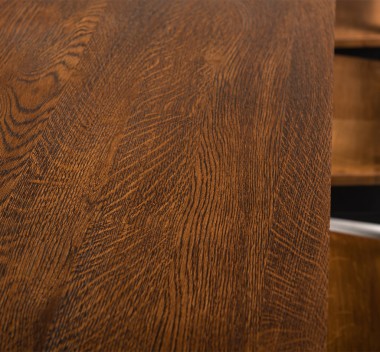 Masa dining cu picioare X,blat stejar cu dim. 240x120x78 cu 12 scaune - Culoare Top_P064 - Culoare Corp_P003 - DUBLU COLOR de la Rustic Butique OUT20198+12XPS661 - Culoare Top_P064 - Culoare Corp_P003 - DUBLU COLOR