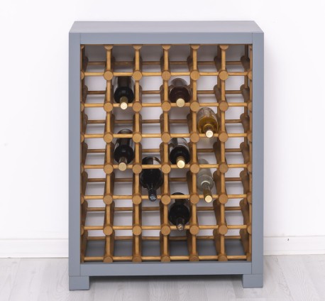 Suport pentru 42 sticle de vin - Culoare Ext._P042 / Culoare Int._P002 - DUBLU COLOR de la Rustic Butique OUTPS735 - Culoare Ext._P042 / Culoare Int._P002 - DUBLU COLOR