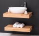 Blaturi de stejar cu dim. 80x50/40x10, cu suporturi de fier, lavoar inclus in pret - Culoare_P089 - ULEIAT de la Rustic Butique OUTOPS738 - Culoare_P089 - ULEIAT