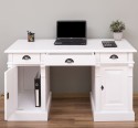 Birou cu 2 usi si 3 sertare, Colectia Directoire de la Rustic Butique PS115 - Culoare_P004 - VOPSIT