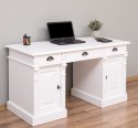 Birou cu 2 usi si 3 sertare, Colectia Directoire de la Rustic Butique PS115 - Culoare_P004 - VOPSIT