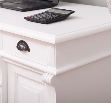 Birou cu 2 usi si 3 sertare, Colectia Directoire de la Rustic Butique PS115 - Culoare_P004 - VOPSIT