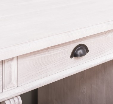 Birou cu 2 usi si 3 sertare, Colectia Directoire de la Rustic Butique PS115 - Culoare_P080 - PERIAT ADANC