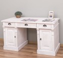 Birou cu 2 usi si 3 sertare, Colectia Directoire de la Rustic Butique PS115 - Culoare_P080 - PERIAT ADANC