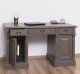 Birou cu 2 usi si 3 sertare, Colectia Directoire de la Rustic Butique PS115 - Culoare_P028 - VOPSIT