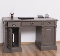 Birou cu 2 usi si 3 sertare, Colectia Directoire de la Rustic Butique PS115 - Culoare_P028 - VOPSIT