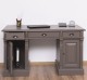 Birou cu 2 usi si 3 sertare, Colectia Directoire de la Rustic Butique PS115 - Culoare_P028 - VOPSIT