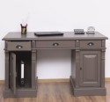 Birou cu 2 usi si 3 sertare, Colectia Directoire de la Rustic Butique PS115 - Culoare_P028 - VOPSIT