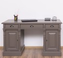 Birou cu 2 usi si 3 sertare, Colectia Directoire de la Rustic Butique PS115 - Culoare_P028 - VOPSIT