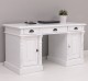 Birou cu 2 usi si 3 sertare, Colectia Directoire de la Rustic Butique PS115 - Culoare_P029++P004A - 2 STRATURI DE CULORI ANTICHIZAT