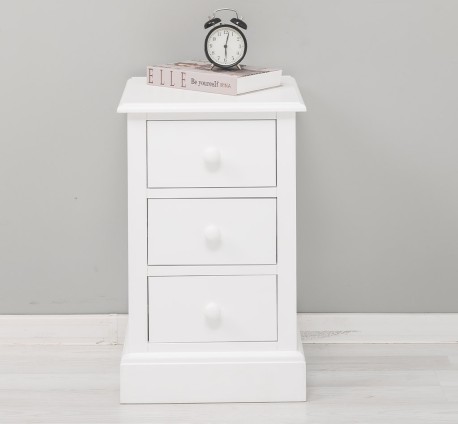Comoda de noptiera cu 3 sertare - Culoare_P004 - VOPSIT de la Rustic Butique OUTMPS7093 - Culoare_P004 - VOPSIT