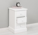Comoda de noptiera cu 3 sertare - Culoare_P004 - VOPSIT de la Rustic Butique OUTMPS7093 - Culoare_P004 - VOPSIT