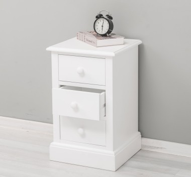 Comoda de noptiera cu 3 sertare - Culoare_P004 - VOPSIT de la Rustic Butique OUTMPS7093 - Culoare_P004 - VOPSIT